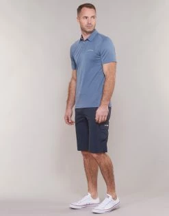 T-shirts & Polos Columbia NELSON POINT POLO Couleur Bleu -Columbia Soldes Boutique 12788954 500 C