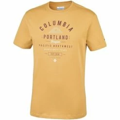 T-shirts & Polos Columbia Leathan Trail Couleur Miel