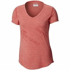 T-shirts & Polos Columbia Trinity Trail 20 Couleur Rose