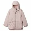 Manteaux Columbia PORTEAU COVE MID JACKET Couleur Rose -Columbia Soldes Boutique 17760341 500 A