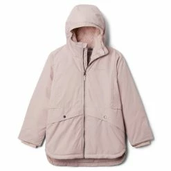 Manteaux Columbia PORTEAU COVE MID JACKET Couleur Rose