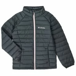 Manteaux Columbia POWDER LITE JACKET Couleur Noir