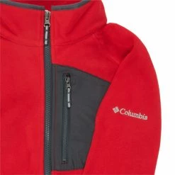 Sweats & Polaires Columbia FAST TREK Couleur Rouge -Columbia Soldes Boutique 17760366 500 C