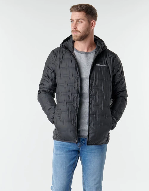 Manteaux Columbia DELTA RIDGE DOWN HOODED JACKET Couleur Noir 3 Manteaux Columbia DELTA RIDGE DOWN HOODED JACKET Couleur Noir
