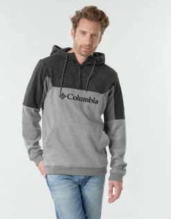 Sweats & Polaires Columbia COLUMBIA LODGE II FLEECE HOODIE Couleur Gris