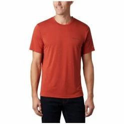 T-shirts & Polos Columbia MAXTRAIL SS LOGO TEE CARNELIAN RED T SHIRT 2020 Couleur CARNELIAN RED