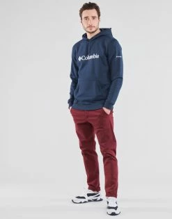 Sweats & Polaires Columbia CSC BASIC LOGO HOODIE Couleur Bleu -Columbia Soldes Boutique 18414207 500 C