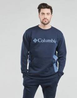 Sweats & Polaires Columbia MINA% RIVER CREW Couleur Bleu