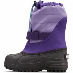 Bottes Columbia Childrens Powderbug Plus II Couleur Emperor/Paisle -Columbia Soldes Boutique 18501696 500 C