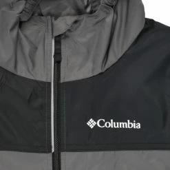 Vestes Columbia BLOOMINGPORT WINDBREAKER Couleur Blanc / Noir -Columbia Soldes Boutique 18621172 500 C