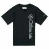 T-shirts & Polos Columbia HAPPY HILLS GRAPHIC Couleur Noir -Columbia Soldes Boutique 18621194 500 A