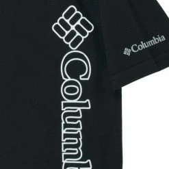 T-shirts & Polos Columbia HAPPY HILLS GRAPHIC Couleur Noir -Columbia Soldes Boutique 18621194 500 C