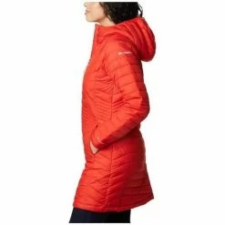 Vestes Columbia Powder Lite Mid Jacket Couleur Rouge -Columbia Soldes Boutique 18880098 500 C
