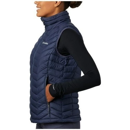 Vestes Columbia Powder Lite Vest Couleur Bleu marine 4 Vestes Columbia Powder Lite Vest Couleur Bleu marine – Image 2