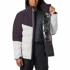 Vestes Columbia Veste de ski Couleur Gris -Columbia Soldes Boutique 19105202 500 C