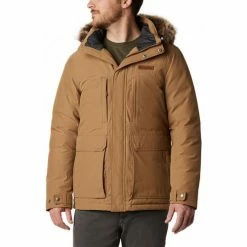 Manteaux Columbia Parka Couleur Beige