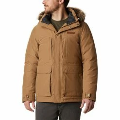 Manteaux Columbia Parka Couleur Beige