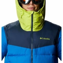 Vestes Columbia Doudoune Couleur Bleu -Columbia Soldes Boutique 19106367 500 C