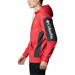 Sweats & Polaires Columbia Sweat à capuche Couleur Rouge -Columbia Soldes Boutique 19150511 500 C