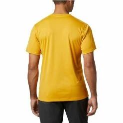 T-shirts & Polos Columbia Zero Rules Short Sleeve Shirt Couleur Jaune -Columbia Soldes Boutique 19504032 500 C
