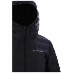 Vestes Columbia Lake Down Hooded Couleur Noir -Columbia Soldes Boutique 19528374 500 C