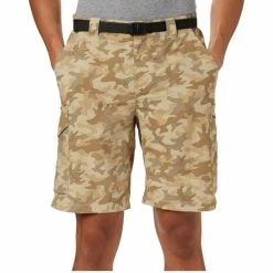 Pantalons Columbia Silver Ridge Printed Cargo Short Couleur Marron