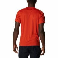 T-shirts & Polos Columbia Maxtrail SS Logo Tee Couleur Orange -Columbia Soldes Boutique 19560242 500 C