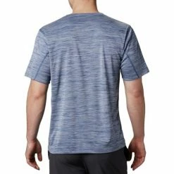 T-shirts & Polos Columbia Zero Rules Short Sleeve Shirt Couleur Bleu -Columbia Soldes Boutique 19560243 500 C