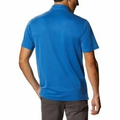 T-shirts & Polos Columbia Nelson Point Polo Couleur Bleu -Columbia Soldes Boutique 19583254 500 C