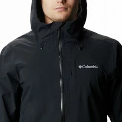 Vestes Columbia Omni-Tech Ampli-Dry Shell Jacket Couleur Noir -Columbia Soldes Boutique 19665582 500 C