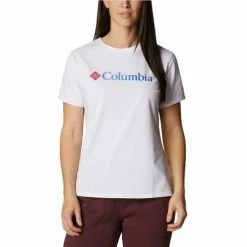 T-shirts & Polos Columbia Sun Trek W Graphic Tee Couleur Blanc