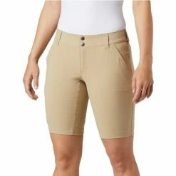 Pantalons Columbia Saturday Trail Long Short Couleur Beige