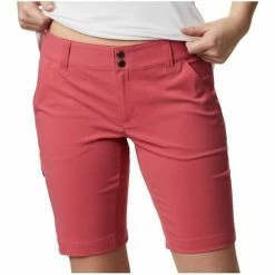 Pantalons Columbia Saturday Trail Long Short Couleur Rose