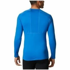 T-shirts & Polos Columbia Omni Heat 3D Knit Crew II Couleur Bleu -Columbia Soldes Boutique 19714224 500 C