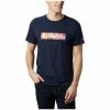 T-shirts & Polos Columbia M Rapid Ridge Graphic Tee Couleur Bleu marine
