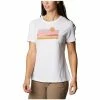 T-shirts & Polos Columbia Sun Trek W Graphic Tee Couleur Blanc -Columbia Soldes Boutique 19744027 500 A