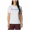 T-shirts & Polos Columbia Sun Trek W Graphic Tee Couleur Blanc -Columbia Soldes Boutique 19744028 500 A
