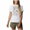 T-shirts & Polos Columbia Sun Trek W Graphic Tee Couleur Blanc -Columbia Soldes Boutique 19744029 500 A