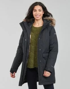 Columbia Soldes Boutique 34 Manteaux Columbia LITTLE SI INSULATED PARKA Couleur Noir