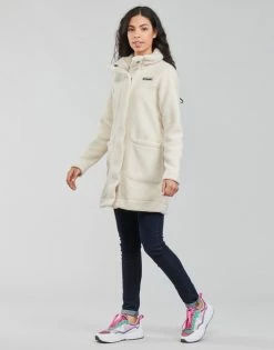 Manteaux Columbia PANORAMA LONG JACKET Couleur Blanc -Columbia Soldes Boutique 19833490 500 C