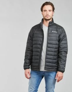 Manteaux Columbia POWDER LITE JACKET Couleur Noir