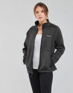 Sweats & Polaires Columbia W SWEATER WEATHER FULL ZIP Couleur Gris