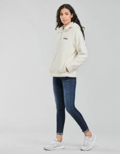Sweats & Polaires Columbia BUNDLE UP HOODED PULLOVER Couleur Blanc -Columbia Soldes Boutique 19833507 500 C