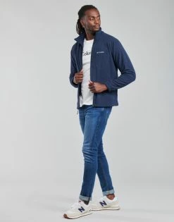 Sweats & Polaires Columbia FAST TREK II FULL ZIP FLEECE Couleur Marine -Columbia Soldes Boutique 19833517 500 C