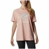 T-shirts & Polos Columbia T-shirt femme Park Relaxed Couleur rose/bleu aqua -Columbia Soldes Boutique 20702608 500 A