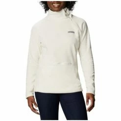 Sweats & Polaires Columbia Ali Peak 14 Zip Fleece Couleur Creme