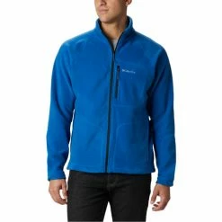 Sweats & Polaires Columbia Fast Trek II Full Zip Fleece Couleur Bleu