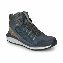 Chaussures de sport Columbia TRAILSTORM MID WATERPROOF Couleur Gris
