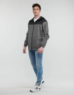 Vestes Columbia Flash Challenger Novelty Windbreaker Couleur City Grey, Black -Columbia Soldes Boutique 21256132 500 C