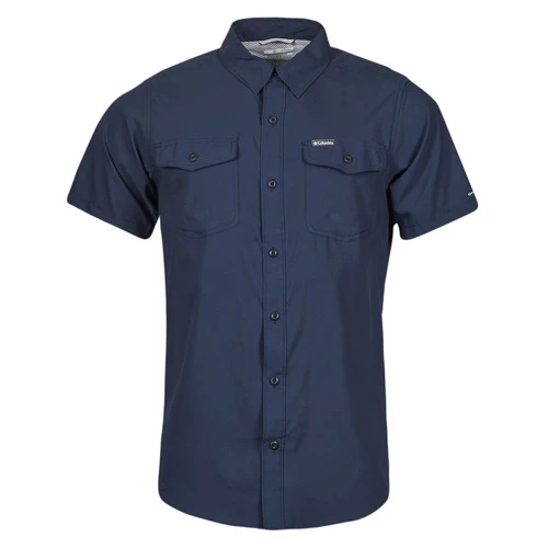 Chemises Columbia Utilizer II Solid Short Sleeve Shirt Couleur Collegiate Navy 2 Chemises Columbia Utilizer II Solid Short Sleeve Shirt Couleur Collegiate Navy